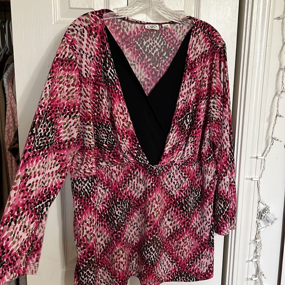 Cato Women’s Ladies Blouse Top Size 18/20 - Picture 3 of 5